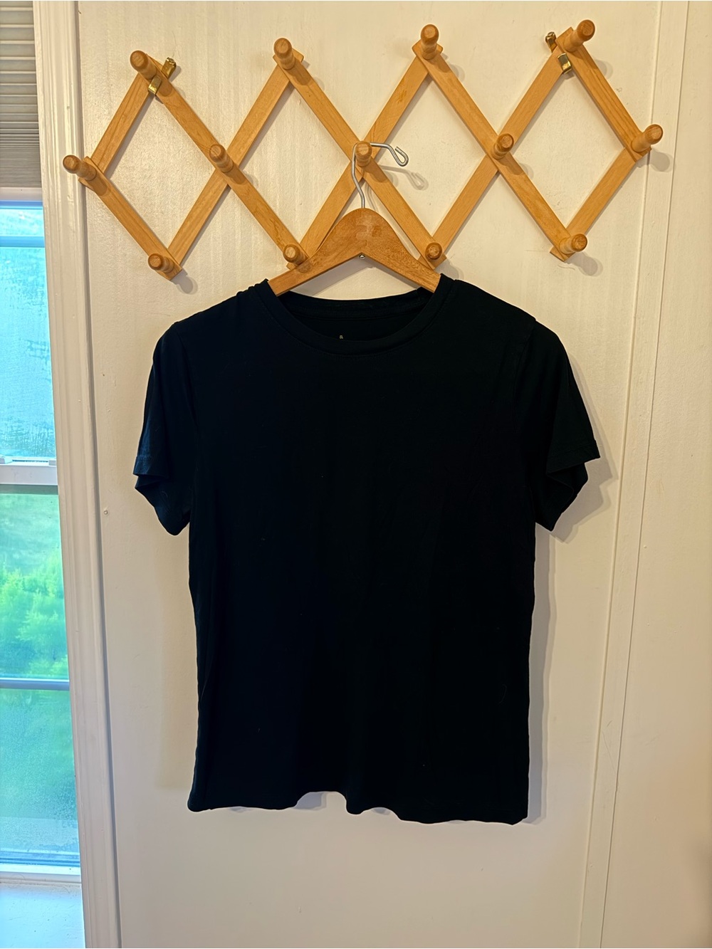 a new day Black Crew Neck Tee
